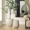 Ridgehaven Textured Outdoor Planter, by Uttermost, 16.75" width x 17.87" height x 16.75" depth thumbnail 5