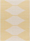 Eagean Machine Woven Rug, by Surya, 1'3.75" length x 1'3.75" width thumbnail