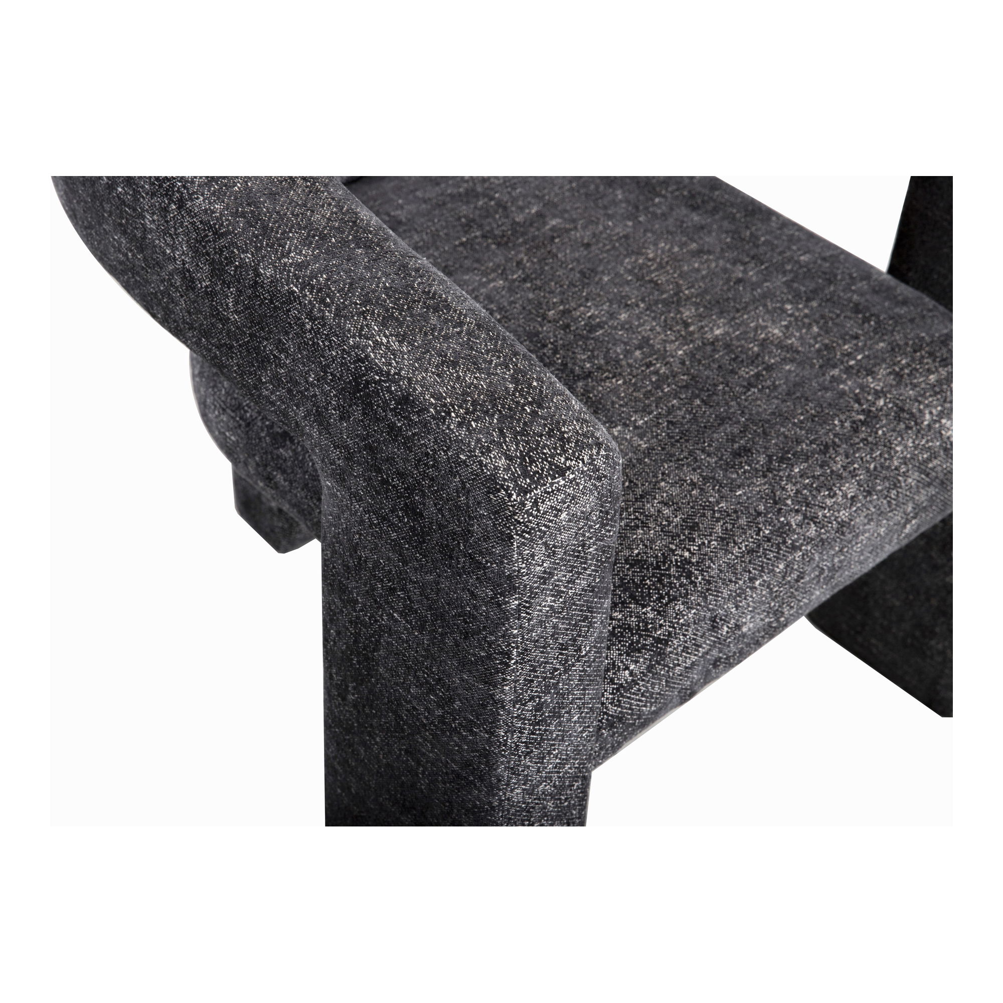 Elo Chair Black, Accent Chair by Moe's Home, 29" width x 32" height x 28" depth View 7