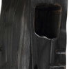 Cipher Black Wood Totems Set/2, Figurines & Statue by Uttermost, 5.12" width x 27.25" height x 4.5" depth thumbnail 6