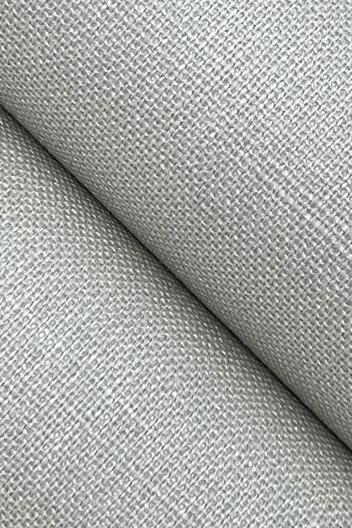 Classic Linen Grey Wallpaper large image 