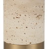 Gravitas Elegant Brass & Stone Lamp, Table Lamp by Uttermost, 16" width x 27.5" height x 16" depth thumbnail 7