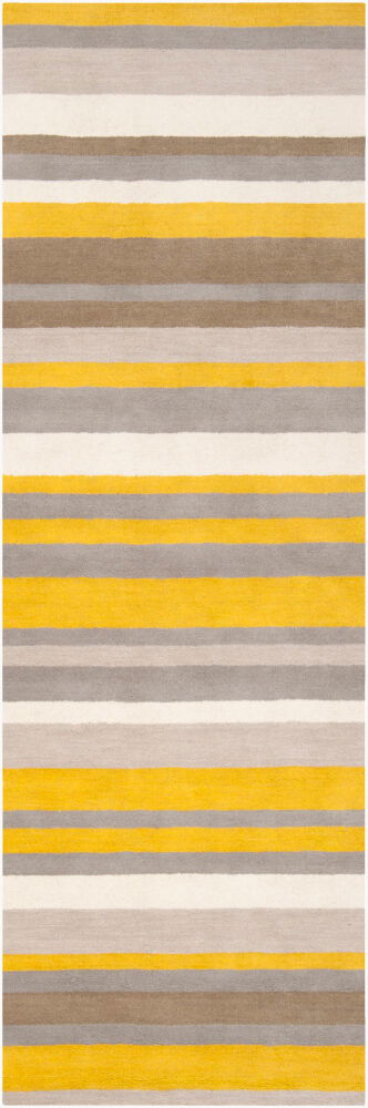 Madison Square Handmade Rug, by Surya, 8' length x 2'6" width