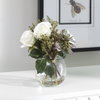 Belmonte Floral Bouquet & Vase, Artificial Plants & Flower by Uttermost, 14" width x 13" height x 12" depth thumbnail 7