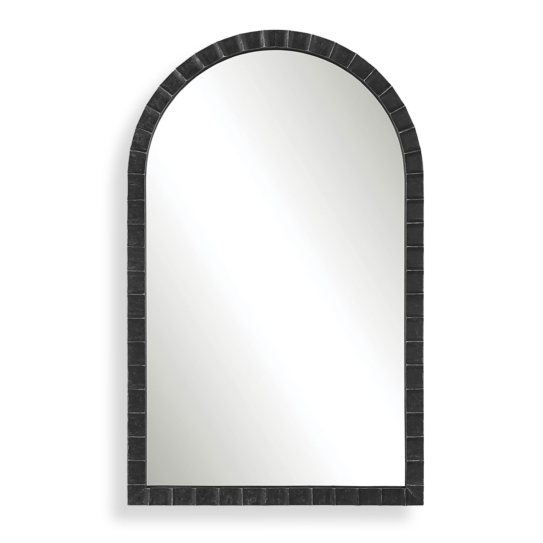 Dandridge Black Arch Mirror large image 