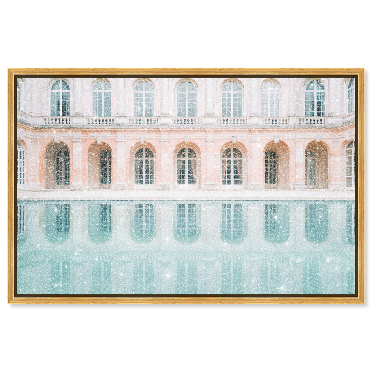 Palace Dreamy Pond (Diamond Dust), Art by Oliver Gal,  30x20 View 1
