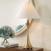 Shaefer Gold Table Lamp, by Uttermost, 17" width x 30.25" height x 17" depth thumbnail 2
