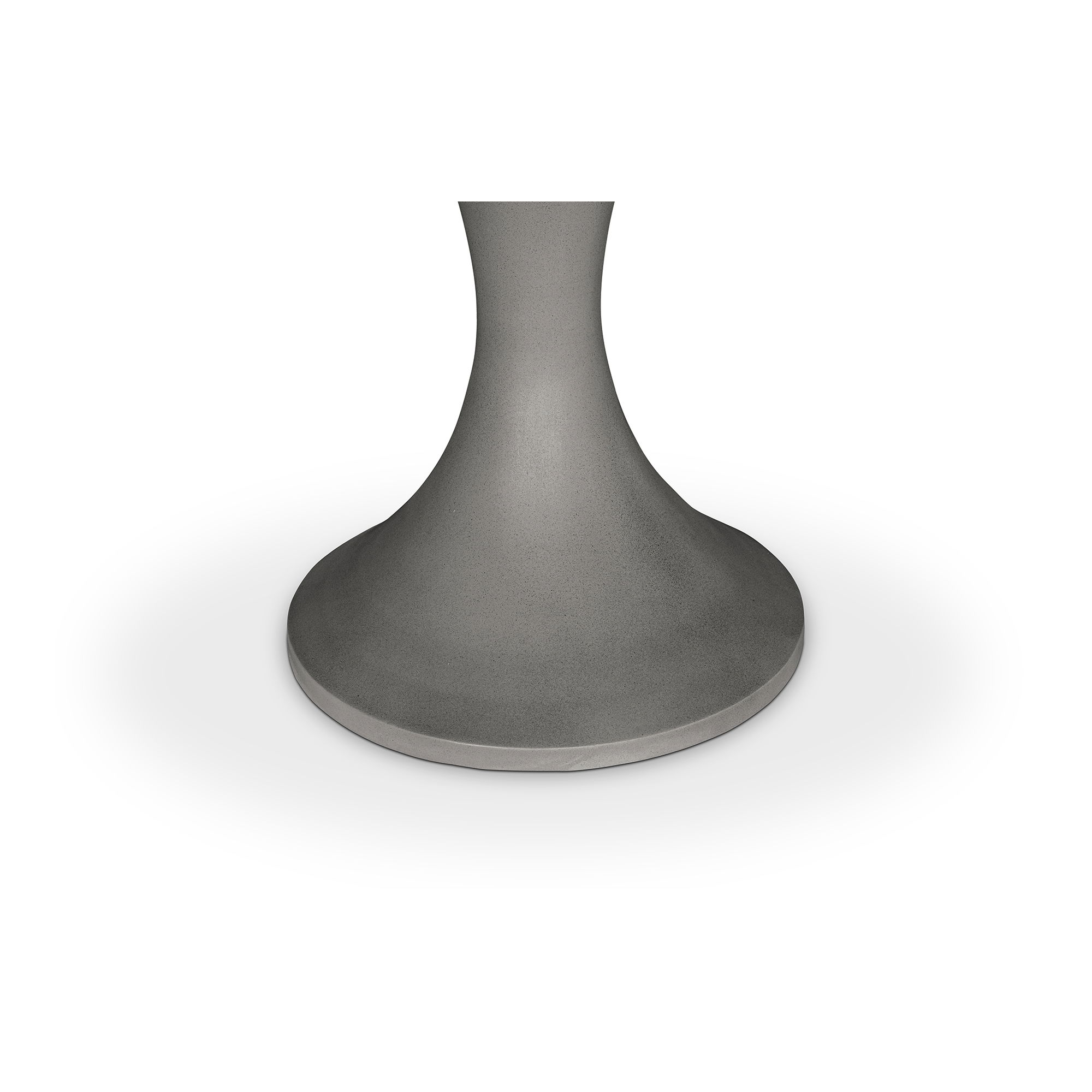 Isadora Outdoor Dining Table Grey, Outdoor Table by Moe's Home, 3'7" width x 2'6" height x 3'7" depth View 3