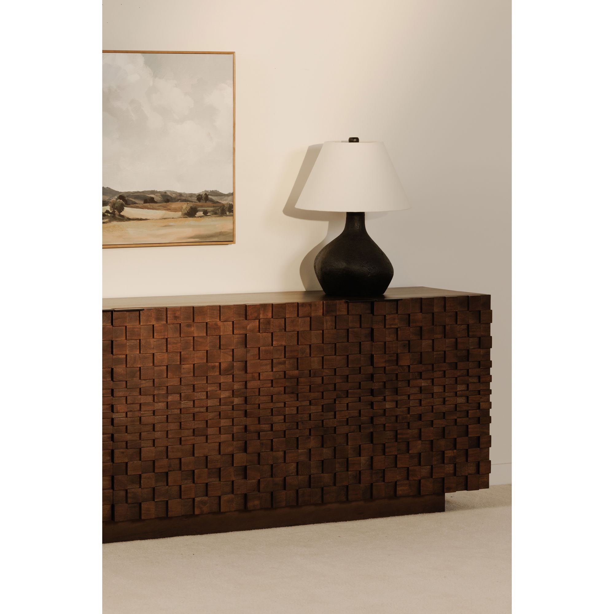 Easton Sideboard Brown large image 