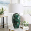 Ceralene Green Table Lamp, by Uttermost, 20" width x 33.25" height x 20" depth thumbnail 4