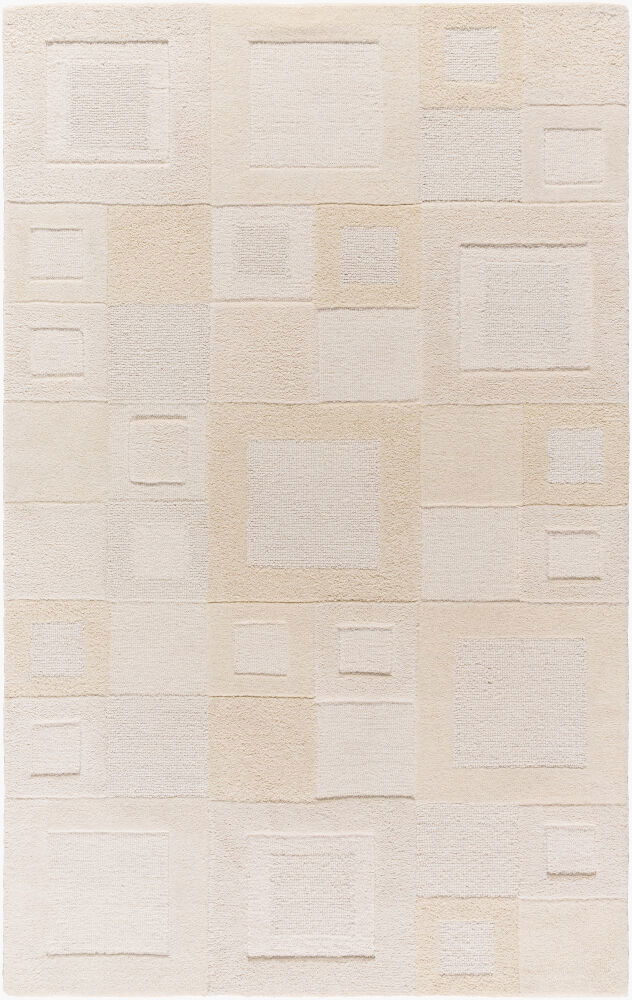 Kinsley Handmade Rug, by Surya, 1'6" length x 1'6" width