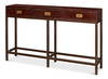 Campaign Embossed Console, by Sarreid, 1' length x 5' width x 2'11" height thumbnail 1