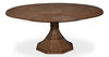 Giselle Jupe Table  Medium  Light Mink, by Sarreid, 4'7" length x 4'7" width x 2'6" height thumbnail 11