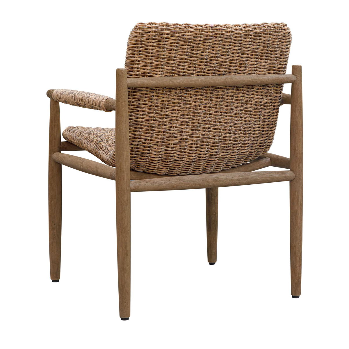 Sumba Golden Flax Outdoor Lounge Chair, Outdoor Chair by Uttermost, 2'3.5" width x 2'9.5" height x 2'5.1" depth View 5