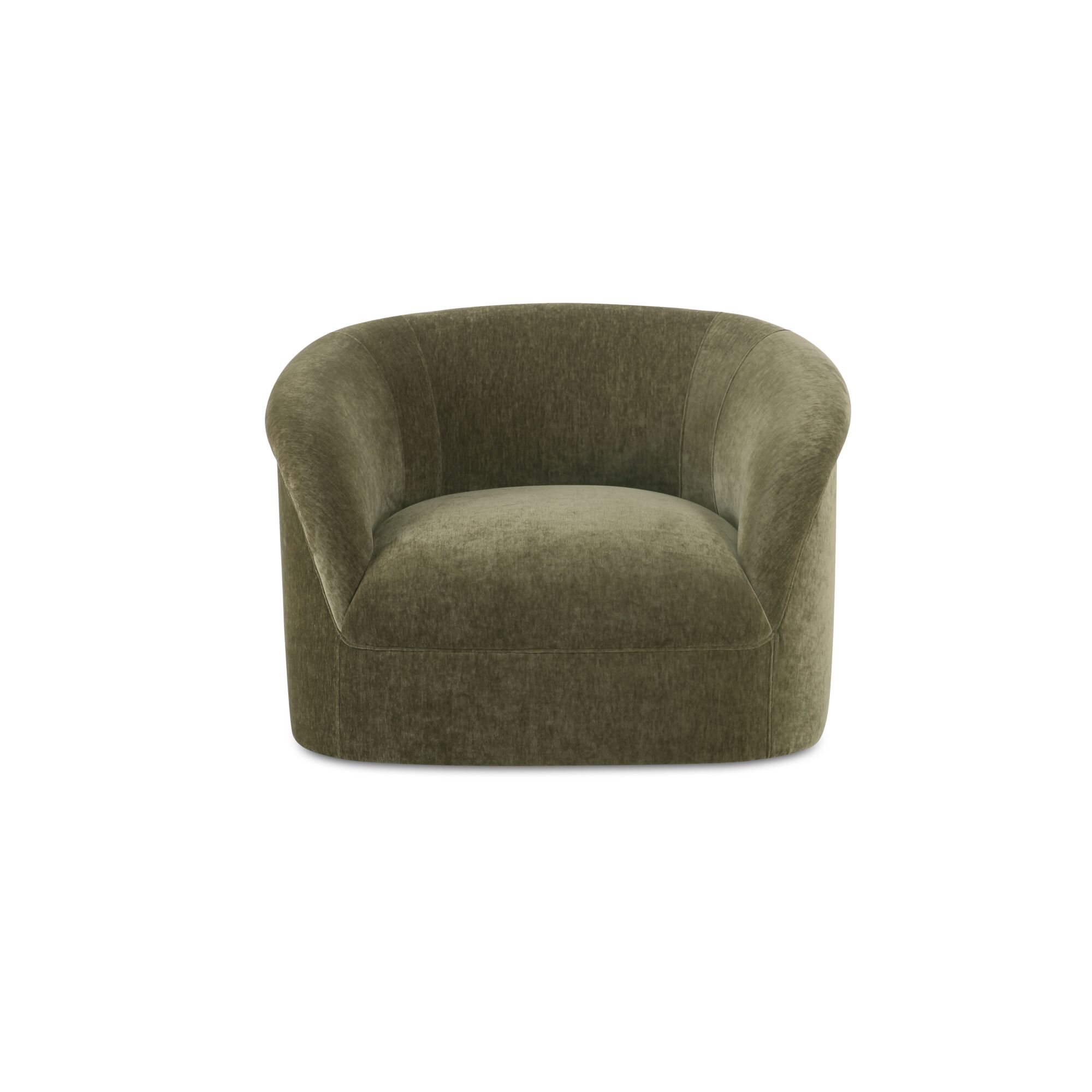 Thora Lounge Chair Dark Green, Accent Chair by Moe's Home, 39.25" width x 28.75" height x 35" depth View 1