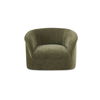 Thora Lounge Chair Dark Green, Accent Chair by Moe's Home, 39.25" width x 28.75" height x 35" depth thumbnail 1