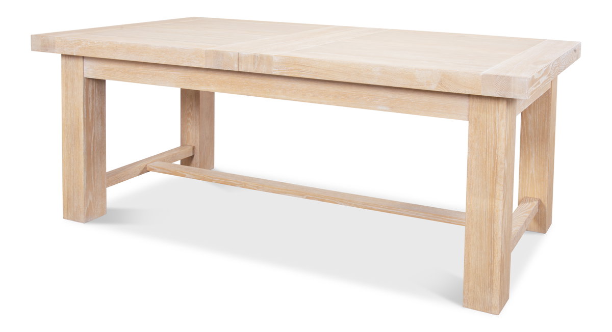 Bauhaus Dining Table, by Sarreid, 3'3" length x 9'2" width x 2'6" height View 1