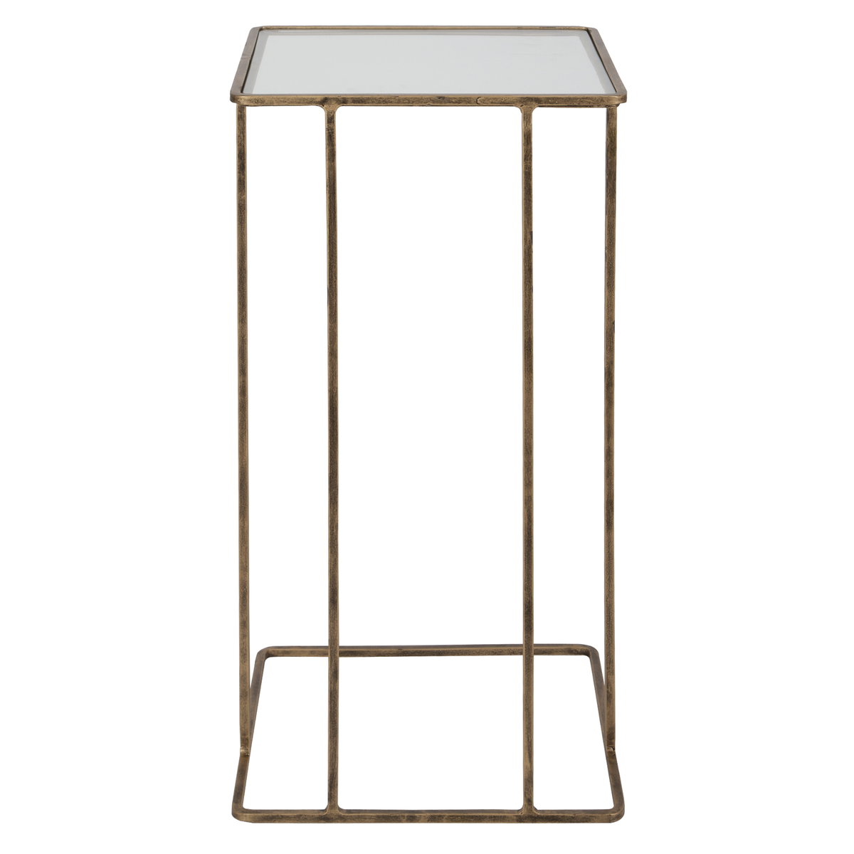 Cadmus Gold Accent Table, Side & End Table by Uttermost, 12" width x 24" height x 12" depth View 6