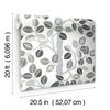 Forest Leaves Neutral Peel & Stick Wallpaper, by York Wall, 20' length x 1'8.5" width x 0.02" depth thumbnail 8