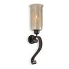 Joselyn Bronze Candle Wall Sconce thumbnail 0