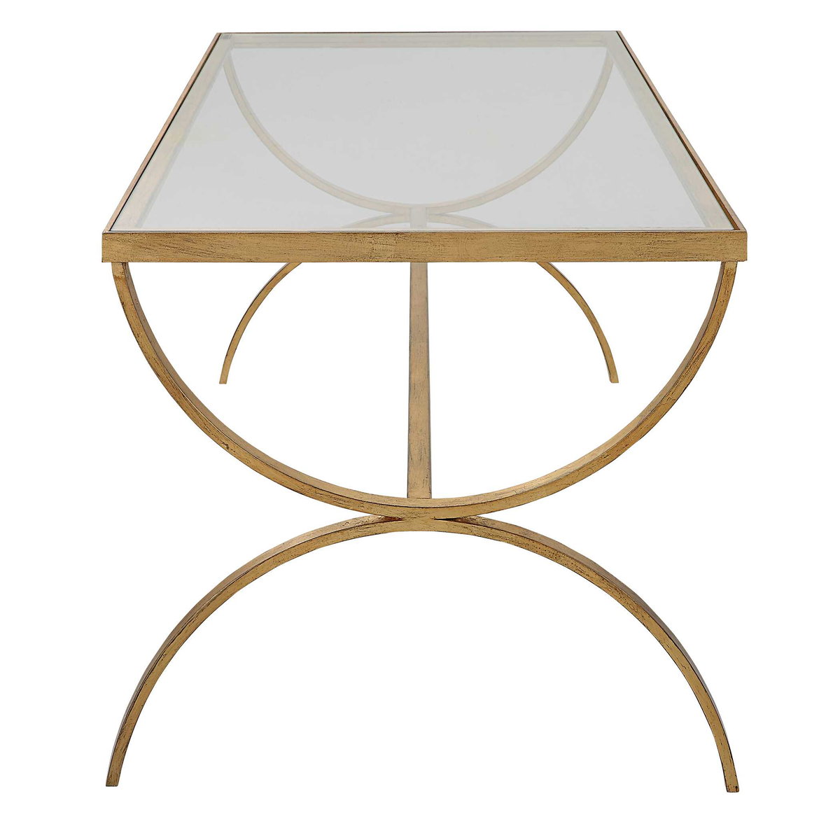 Crescent Coffee Table, Furniture by Uttermost, 48" width x 18" height x 20" depth View 5