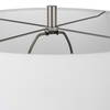 Scouts White Table Lamp, by Uttermost, 17" width x 28.5" height x 17" depth thumbnail 8