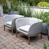 Inou Elements Arm Chair, Outdoor Furniture by Crescent Garden, 2'10.3" width x 2'2.4" height x 2'3.7" depth thumbnail 4