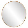 Junius Large Gold Round Mirror thumbnail 4