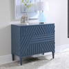 Colby Blue Drawer Chest, Cabinets & Chest by Uttermost, 36" width x 33" height x 18" depth thumbnail 4