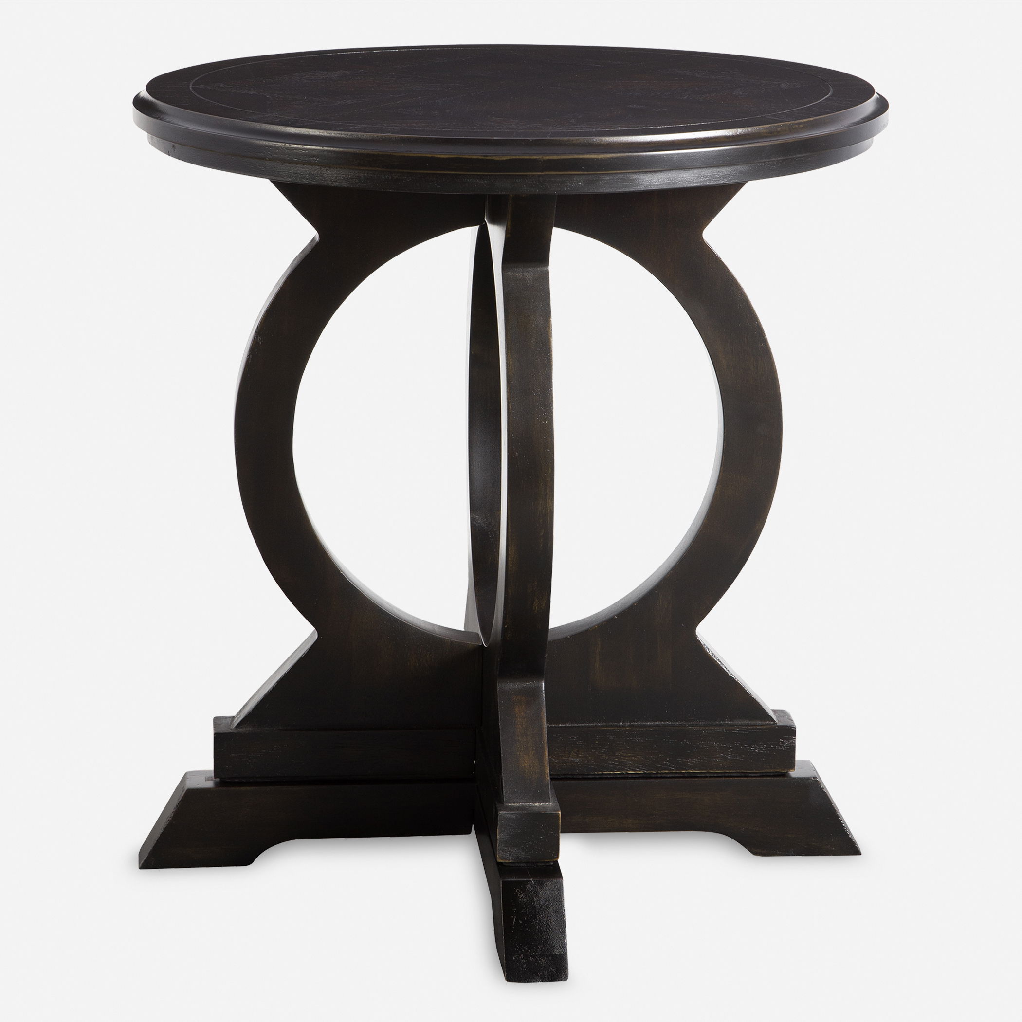 Maiva Black Side Table large image 