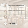Welborn 72'L x 40'W Rectangular Dining Table | Modern | Light Brown Wood | Seats 6, by Mercana, 72" length x 40" width x 30" height thumbnail 4