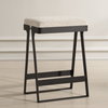 Hover Iron Counter Stool, Counter & Bar Stool by Uttermost, 18.25" width x 26" height x 14.25" depth thumbnail 2