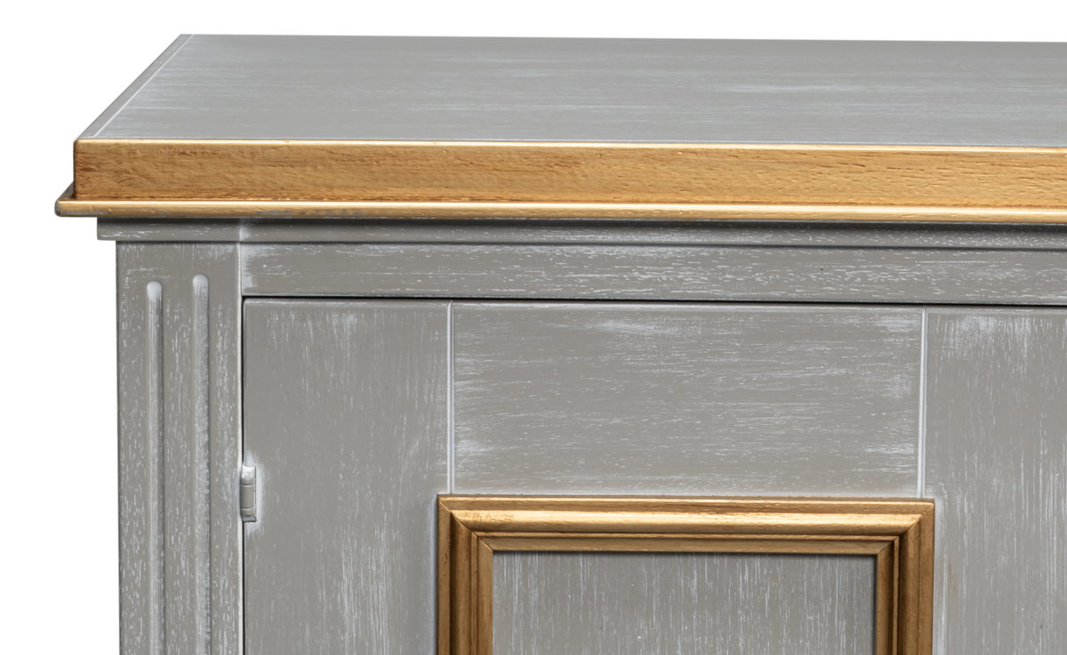 Louis Xvi Buffet Carmine Legno, by Sarreid, 1'6" length x 5' width x 2'10" height View 12