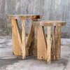 Nadette Natural Nesting Tables Set/2, Side & End Table by Uttermost, 18" width x 21.3" height x 18" depth thumbnail 8