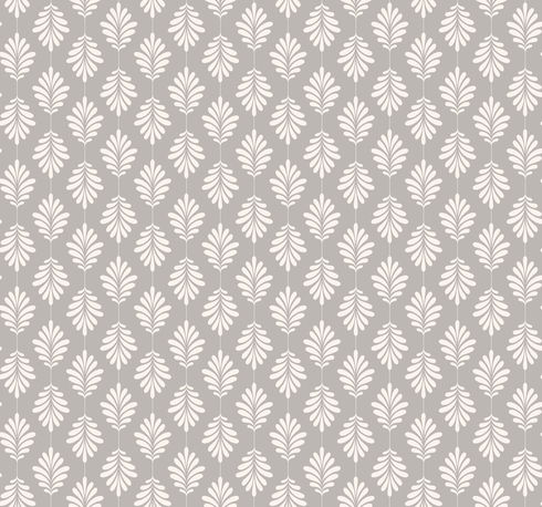 Leaflet White Wallpaper