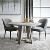 Gidran Gray Dining Table, by Uttermost, 52" width x 29.9" height x 52" depth thumbnail 5
