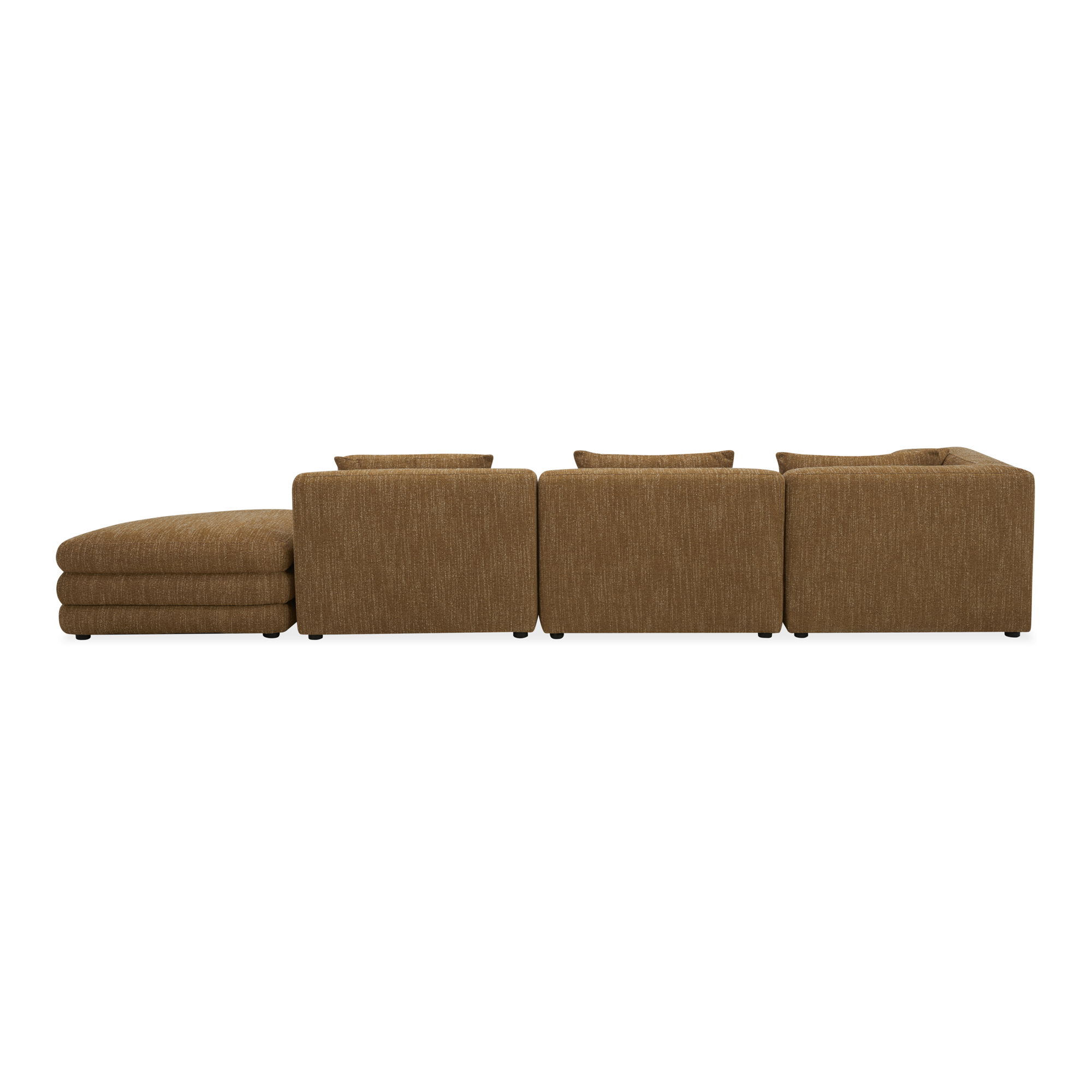 Lowtide Linear Modular Sectional Amber Glow large image 