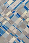 Tallinn Handmade Rug, by Surya, 1'6" length x 1'6" width thumbnail