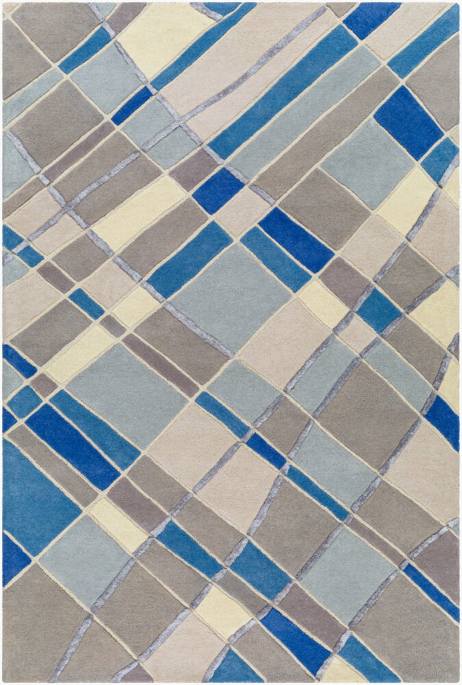 Tallinn Handmade Rug, by Surya, 1'6" length x 1'6" width