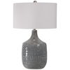 Felipe Distressed Gray Table Lamp thumbnail 0