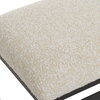 Halston Upholstered White Bench, Benche by Uttermost, 54" width x 19" height x 16" depth thumbnail 7