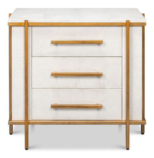 Blakely Night Stand, Osprey White