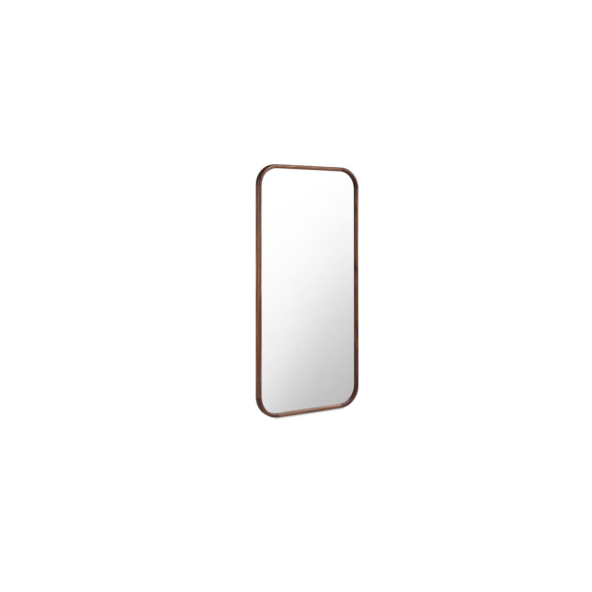 Kai Floor Mirror Walnut, by Moe's Home, 32" width x 68" height x 1.8" depth View 2