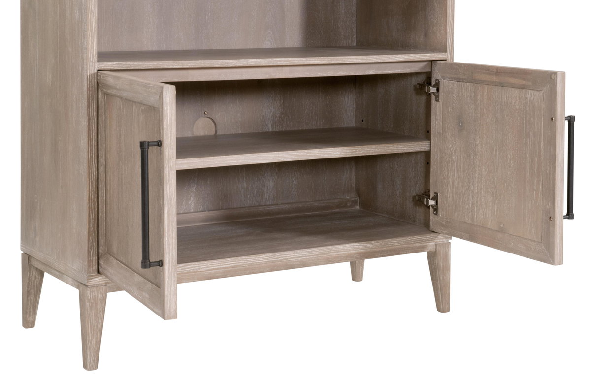 Morris Storage Bookcase, Shelving & Bookcase by Essentials for Living, 42" width x 86.5" height x 17.75" depth View 9