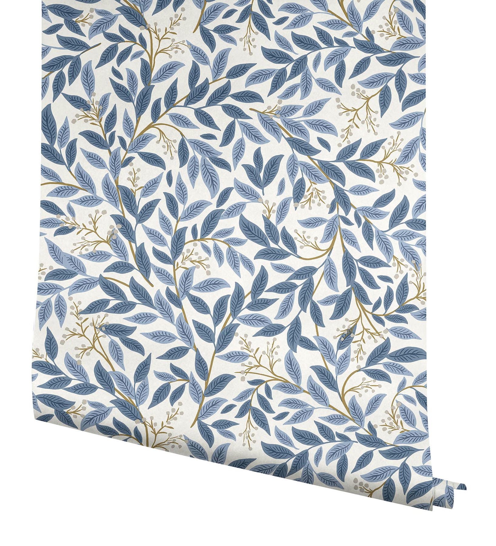 Willowberry Blue Wallpaper large image 