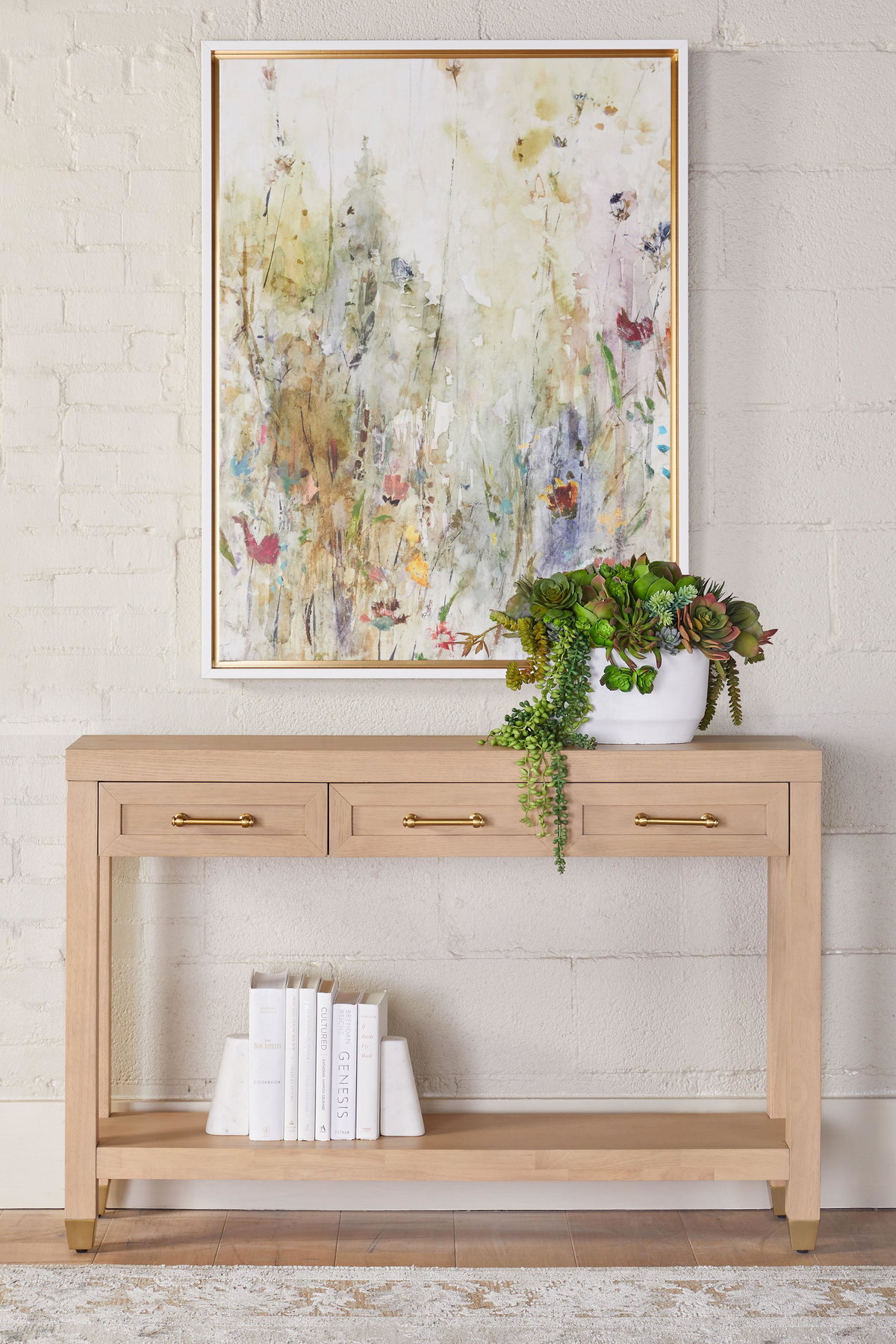 Stella Narrow Console Table, by Essentials for Living, 47.25" width x 31.5" height x 11" depth View 14