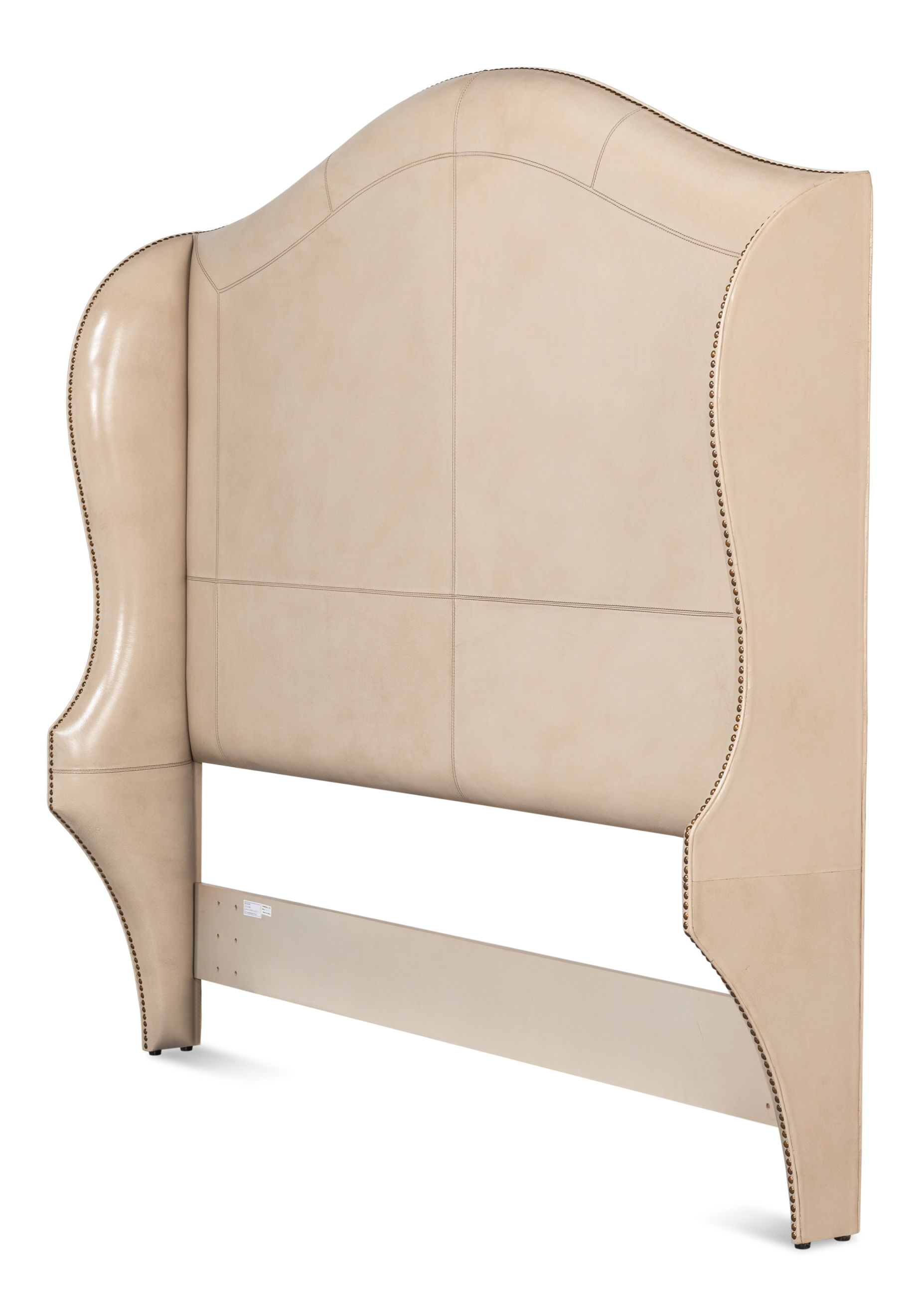 Dowry Equestrian Headboard  Queen  Taupe large image 
