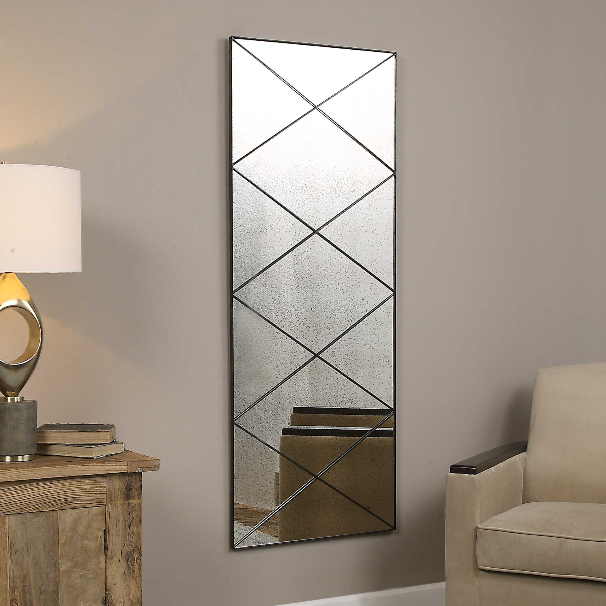 Emporia Antiqued Mirror large image 
