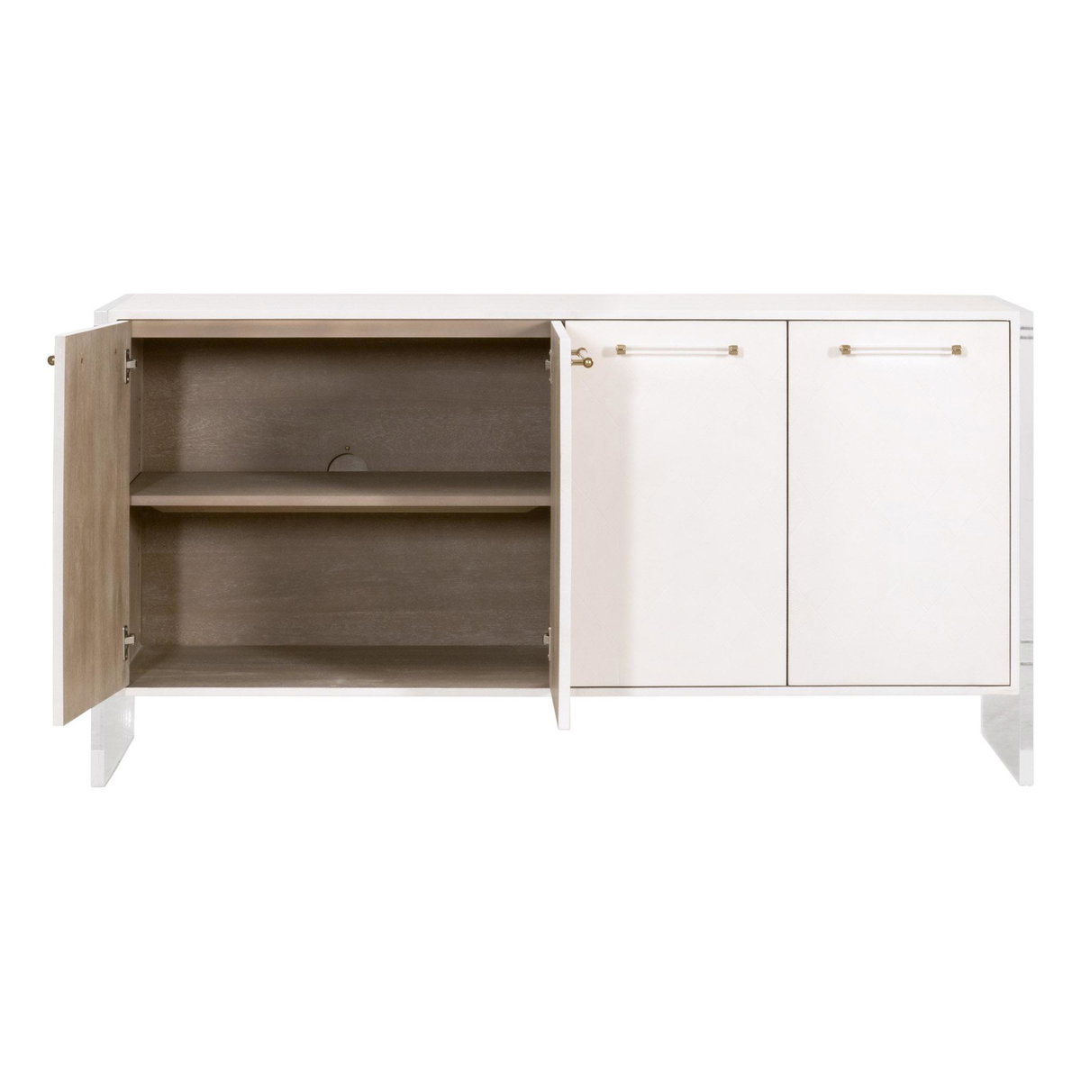 Sonia Shagreen Media Sideboard, Cabinets & Sideboard by Essentials for Living, 67" width x 34.5" height x 19" depth View 3