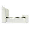 Sophia Queen Storage Bed Cream, by Moe's Home, 6'4" width x 4'7" height x 7'7" depth thumbnail 5